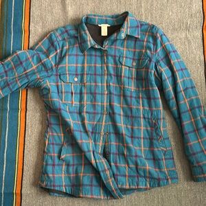 Duluth trading women’s barn jacket, lined with fleece XL